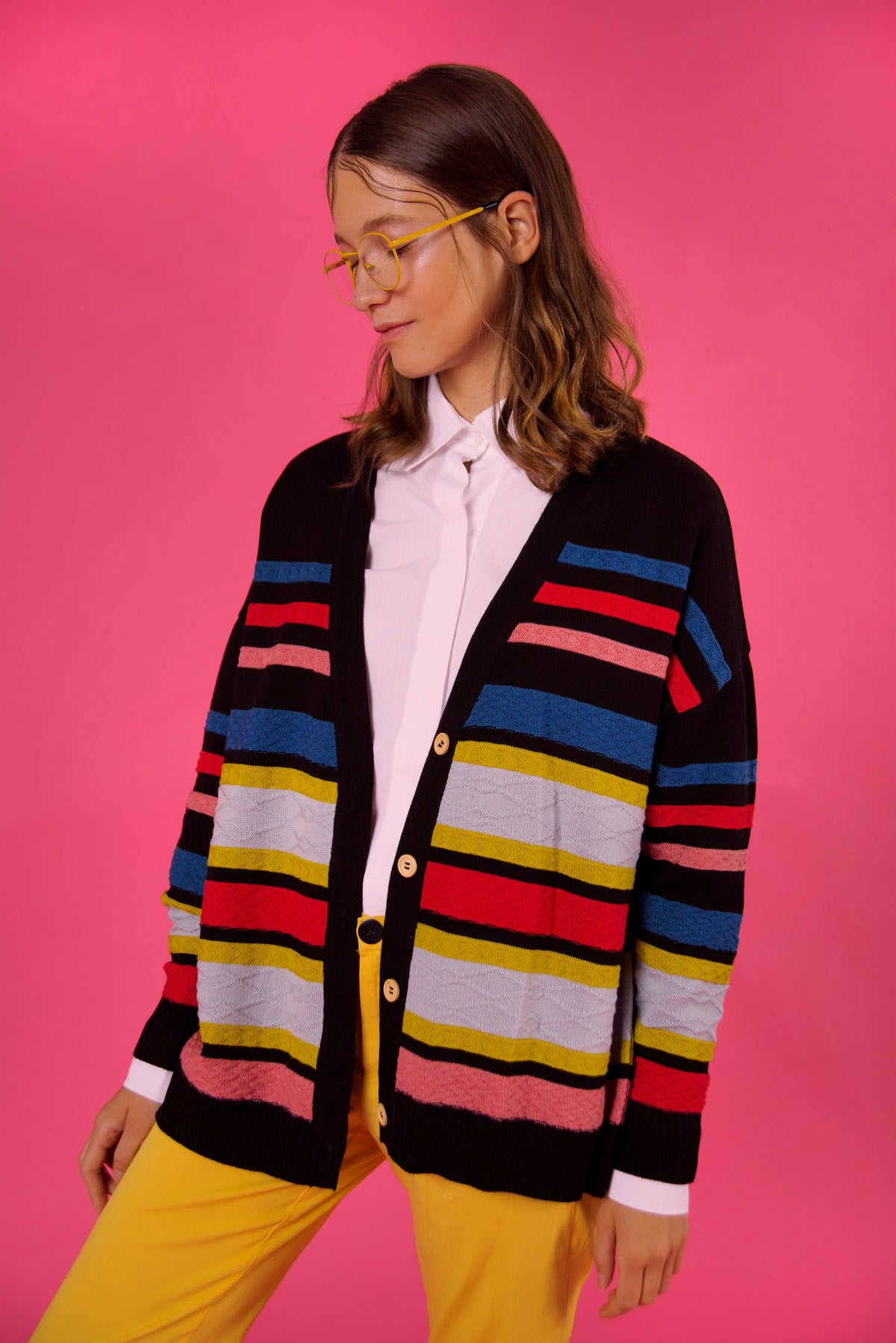 Textured Cardigan