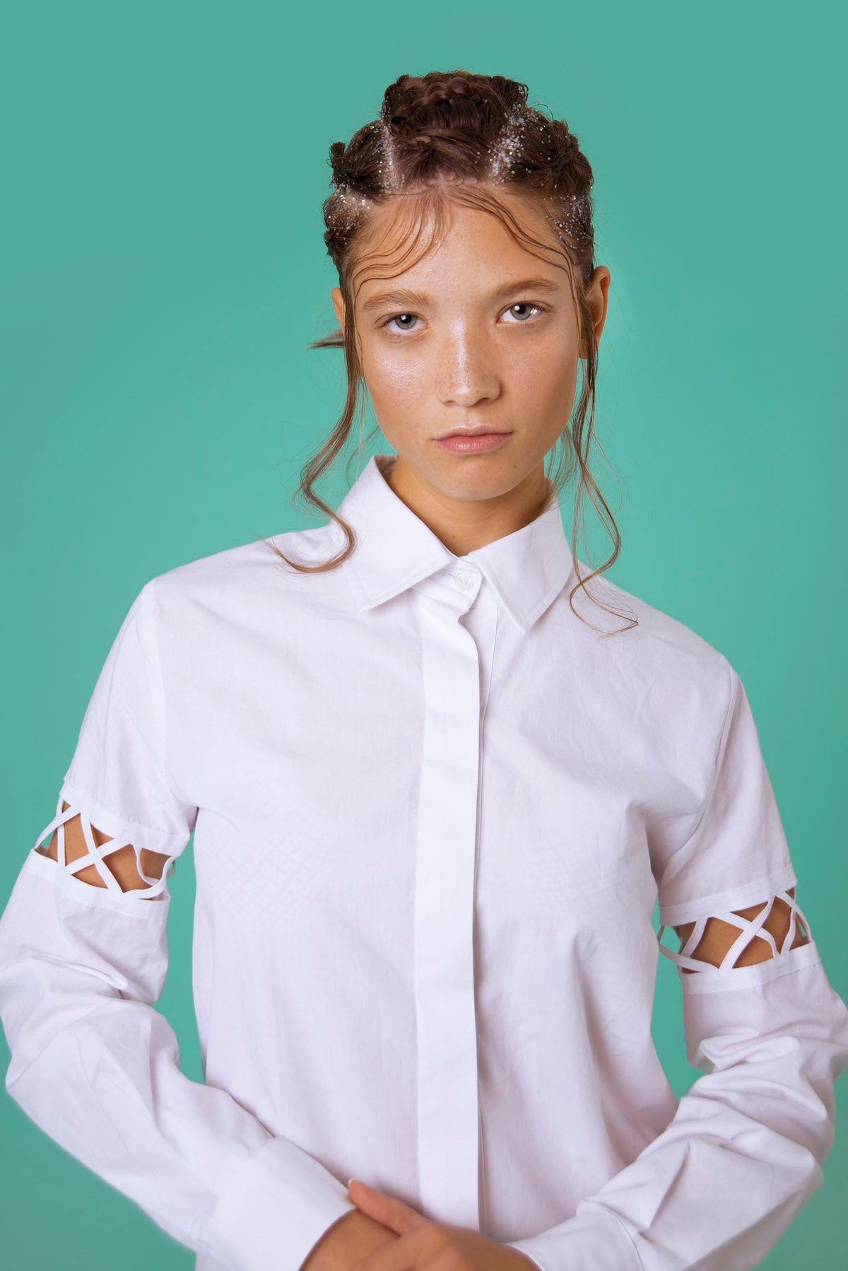 Cut-Out Shirt